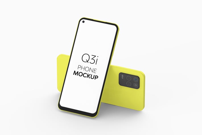 Q3i Phone Mockup