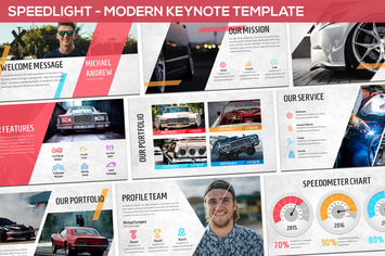 Speedlight - Modern Keynote Template
