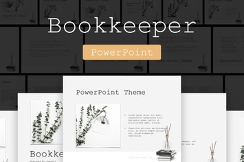 Bookkeeper PowerPoint Template