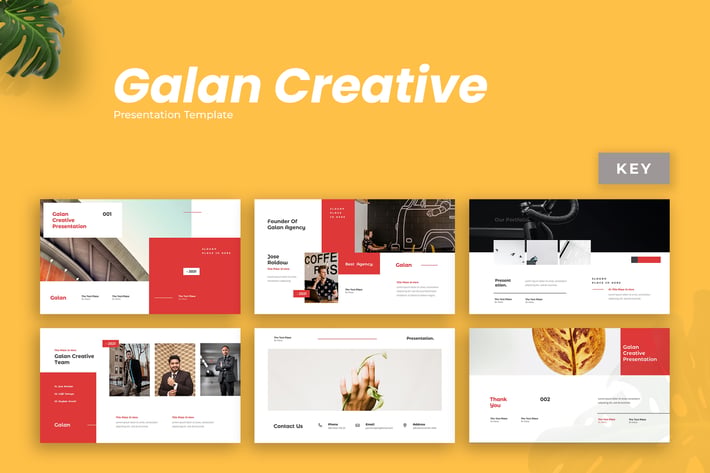 Galan Creative Presentation Template