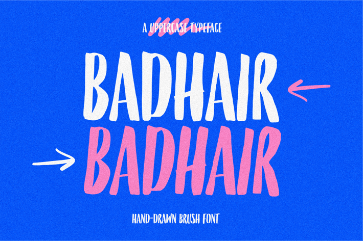 BADHAIR FONT