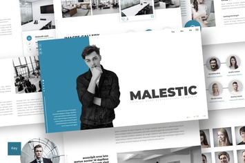 Malestic - Keynote Template