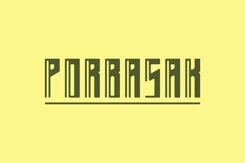 Porbasak -Modern Condensed Sans