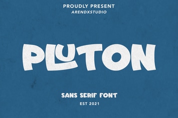 Pluton - Sans Serif Font
