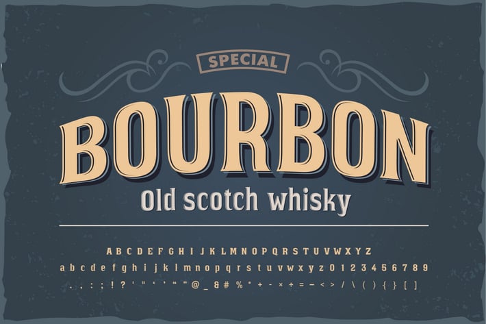 Bourbon typeface