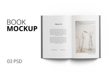 A4 - Book mockup 