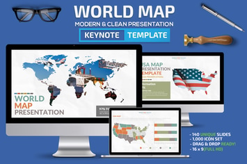 World Map Keynote