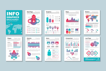 Presentation Infographic Brochure Template