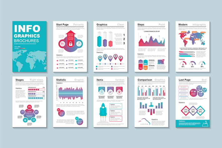 Presentation Infographic Brochure Template