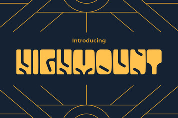 Retro Font - Highmount