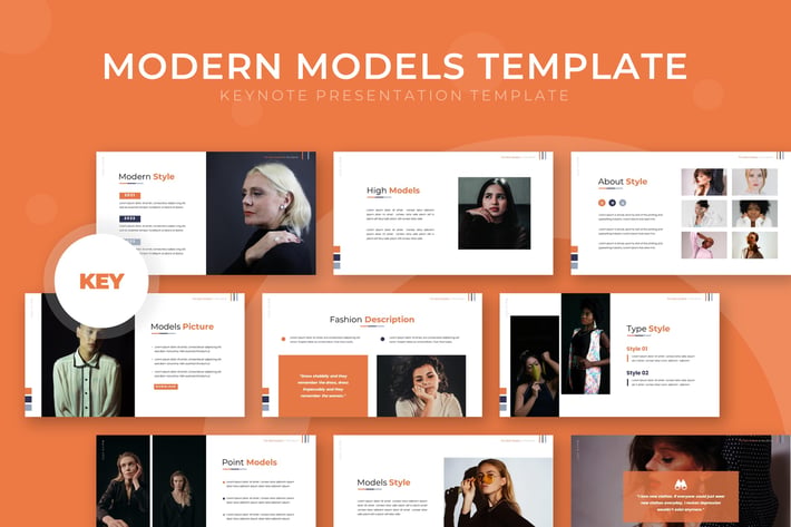 Modern Models - Keynote Template