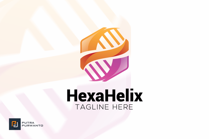 Hexa Helix - Logo Template