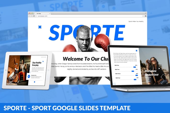 Sporte - Sport Google Slides Template