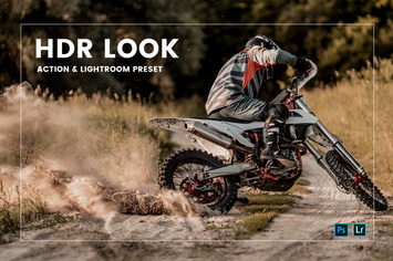 HDR Look Action & Lightroom Preset