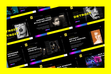 Detroit - Powerpoint Template