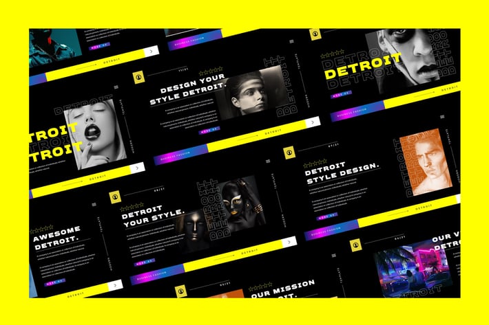 Detroit - Powerpoint Template