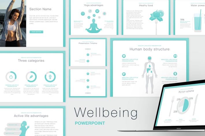 Wellbeing PowerPoint Template