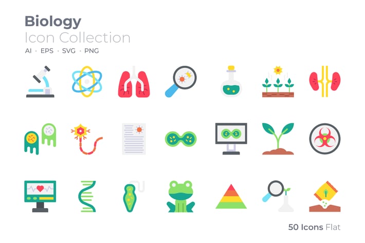 Biology Color Icon