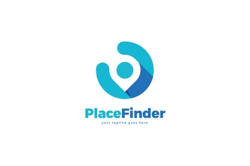 Place Finder Logo Template