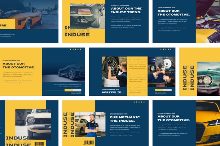 INDUSE Powerpoint Template