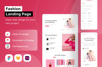 Fashion Landing Page