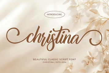 Christina - Christmas Font