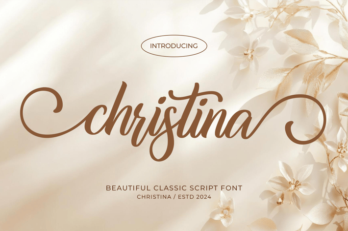 Christina - Christmas Font