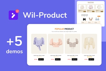 Wiloke WooCommerce Products Grid and Slider 