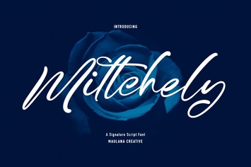 Mittchely Script Font