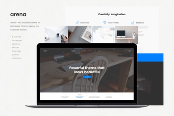 Arena - Corporate PSD Template