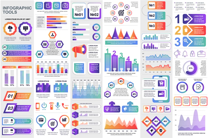 Financial Infographics Template