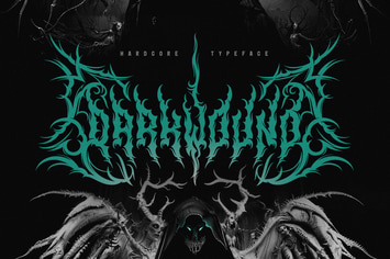 Darkwound - Hardcore Font