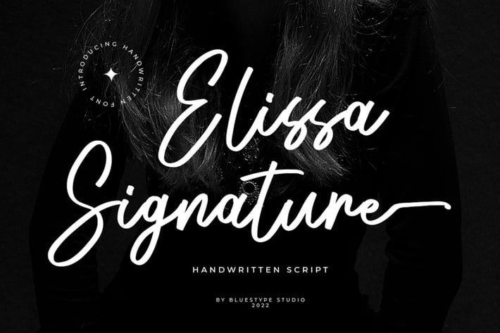 Elissa Signature - Luxury Script