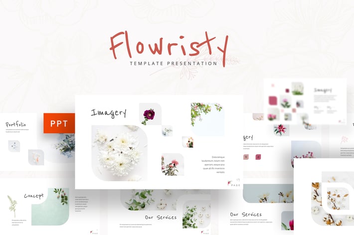 Flowristy - Powerpoint Template