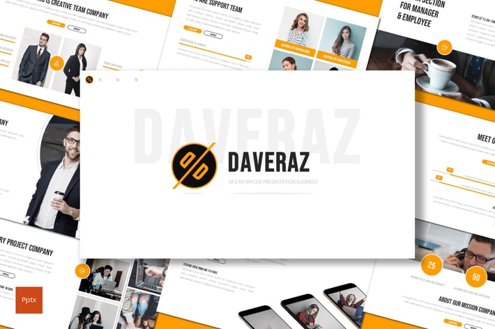 Daveraz - Multipurpose Powerpoint Template