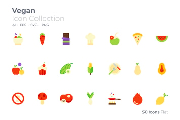 Vegan Color Icon