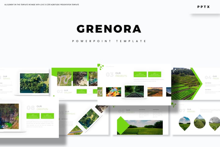 Grenora - Powerpoint Template