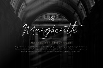Margheritte Modern Script