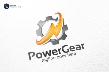 Power Gear - Logo Template
