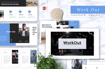 WORKOUT - Gym & Fitness Powerpoint Template