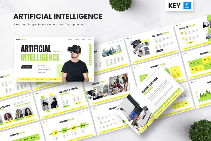 Artificial Intelligence - Technology Keynote Templ