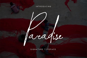 Paradise | Signature Typeface