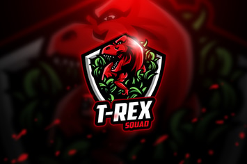 T- Rex - Mascot & Esport Logo