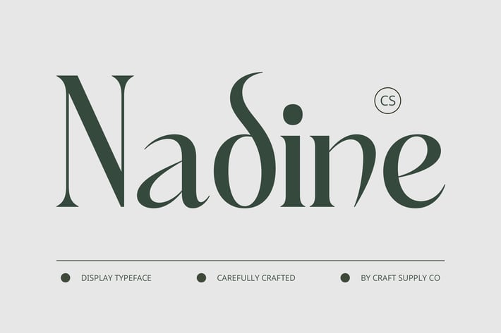 Nadine – Uncial Font