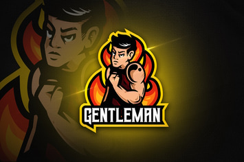 Gentleman - Mascot & Esport Logo