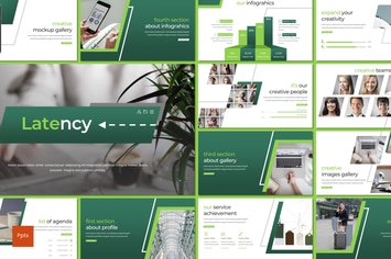 Latency - Powerpoint Template