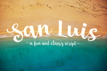 San Luis Script Font
