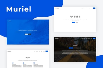 Muriel - Responsive Coming Soon Template