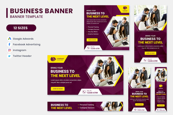 Business Google Adwords Banner Template