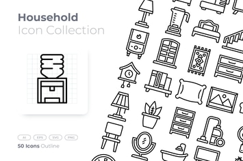 Household Outline Icon